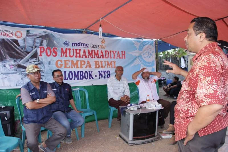 PWM Dirikan Kesatuan Aksi OMOR untuk Koordinasi Bantuan Korban Gempa Lombok