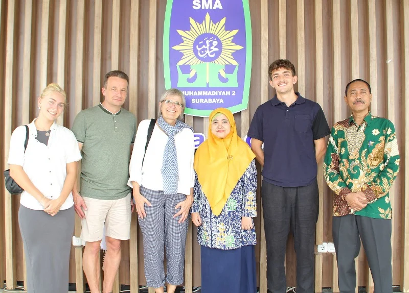 Tamu dari Denmark Terpesona Melihat Perkembangan Smamda