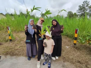 Tanam Seribu Bambu Ikhtiar PDNA dan PDPM Lumajang Selamatkan Semesta
