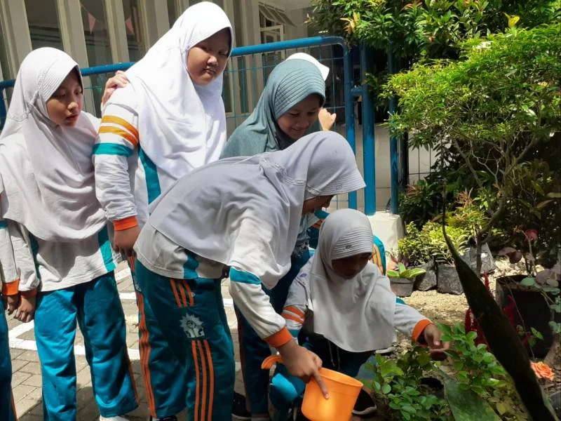 Ramai-Ramai Bawa Tanaman Sukseskan Gerakan 1000 Pohon