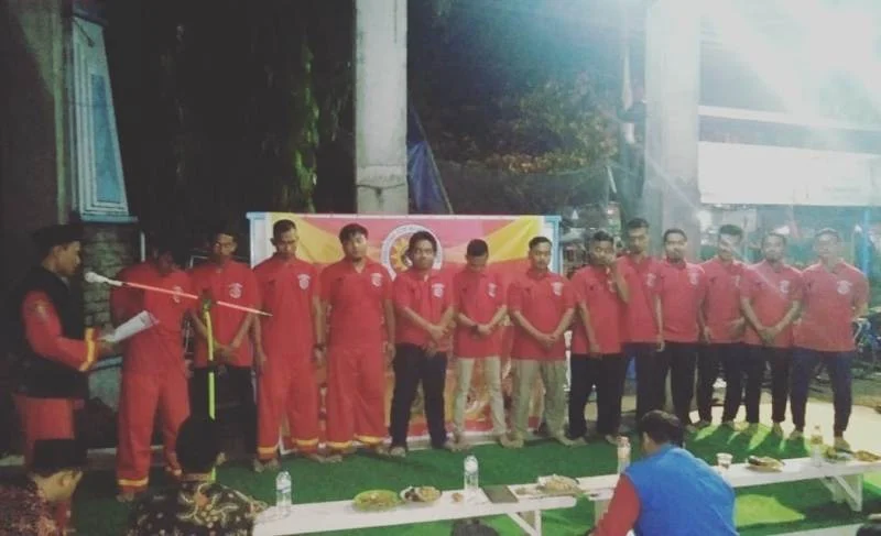 Moropelang Adakan Pelantikan dan Latihan Bersama Tapak Suci