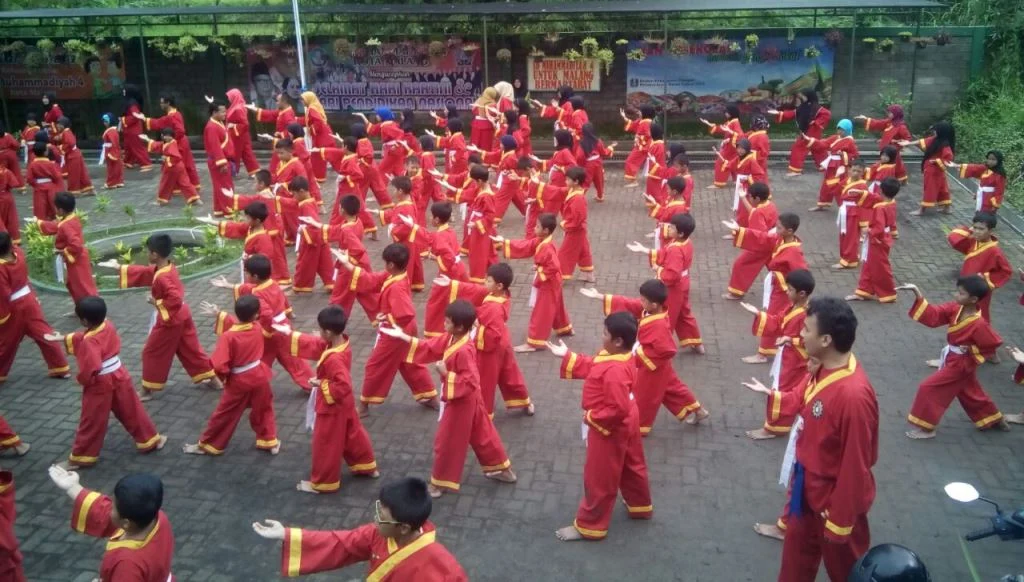 Jelang Ujian Kenaikan Tingkat, Pesilat Cilik Tapak Suci Ditempa Fisik, Mental dan Keilmuannya