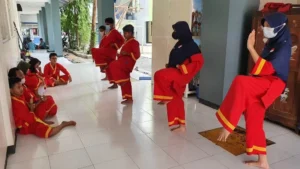 Jurus Katak Tunggal Diujikan, Pesilat Tapak Suci SMPM 4 Dapat Sabuk Kuning