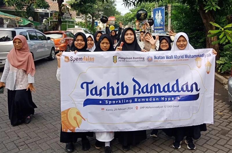 Sambut Bulan Suci, Siswa Spemdalas Tarhib Ramadhan