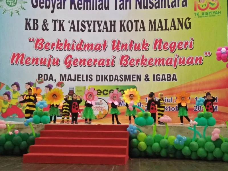 Milad Satu Abad TK ABA di Dome UMM Bikin Penonton Gemas