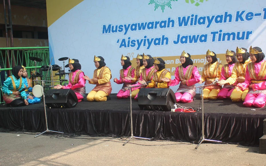 Di Balik Sukses Tari Saman Smamga Surabaya Hibur Penggembira