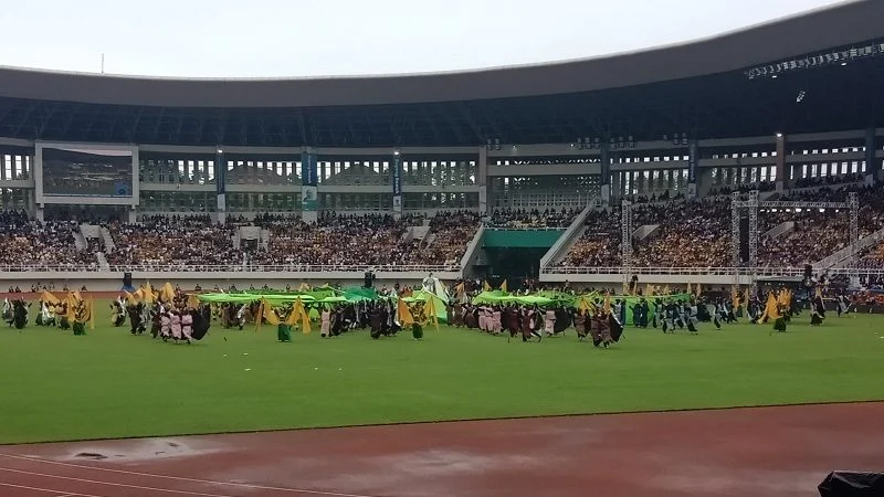 Tarian Kolosal Libatkan 7 Perguruan Tinggi Muhammadiyah dan Aisyiyah Se-Indonesia