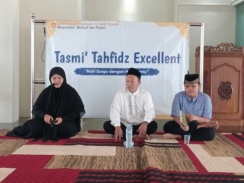 Siswa Tahfidh Excellent Spemdalas Tasmik di Masjid KH Ahmad Dahlan