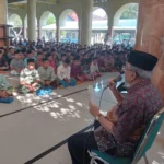 Kunjungi Ponpes Al-Ishlah, Taufiq Ismail Bacakan Puisi Palestina