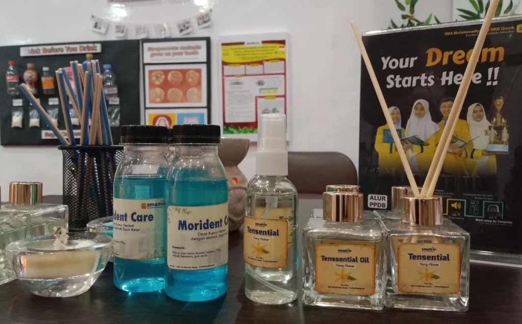 Smamio Pamerkan Tensensial, Essential Oil Karya Riset CR10