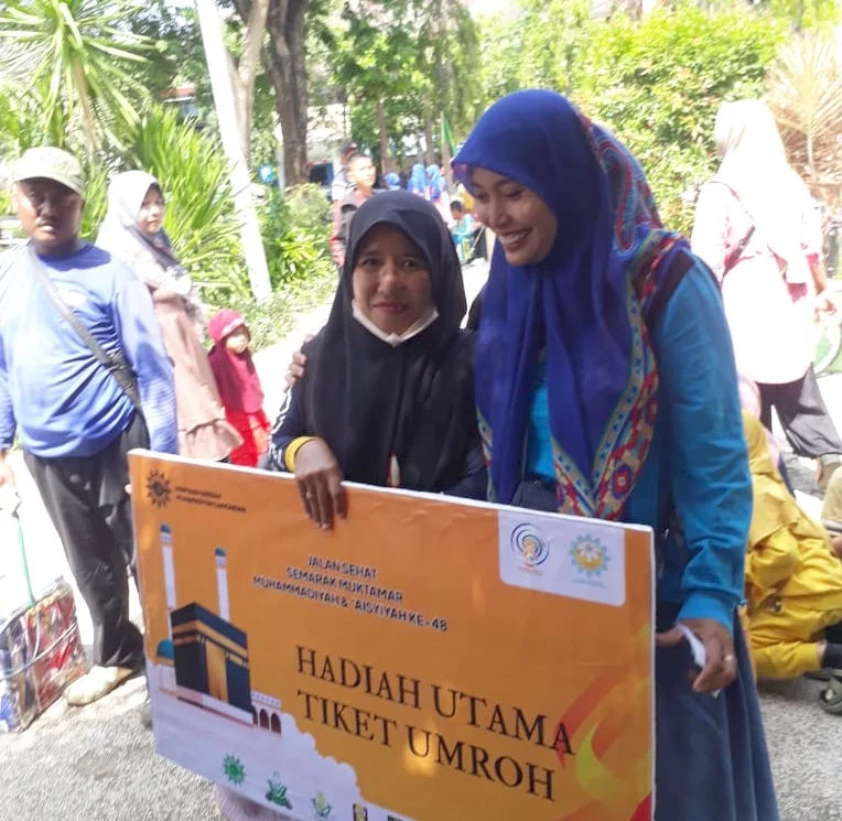 Jalan Sehat Dapat Hadiah Umrah, Begini Mimpi Guru Ini sebelumnya