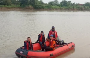 MDMC Gabung Tim SAR Cari Orang Tenggelam di Bengawan
