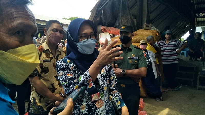 Satgas Pangan Kediri Tinjau Pasar Pasca-Kenaikan Harga BBM
