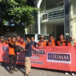 Tim Psikososial UMM Tiba di Lombok, Langsung Bertugas di Dusun Bawah Gunung Rinjani