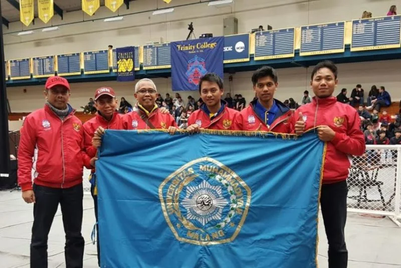 Hebat! Dua Tim UMM Rajai Kontes Robot Internasional di Amerika Serikat