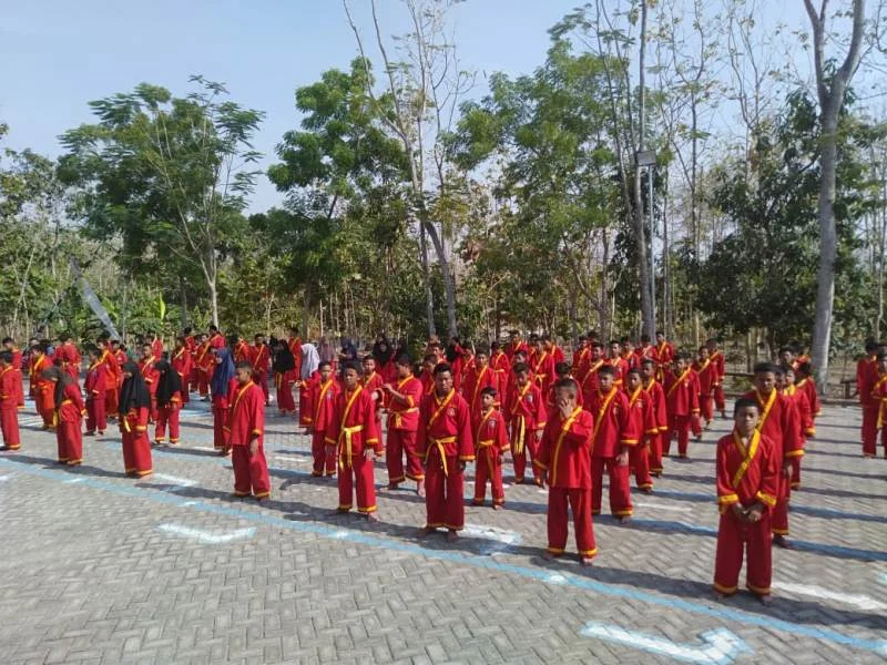 257 Pesilat Ikuti Ujian Kenaikan Tingkat Sabuk Kuning