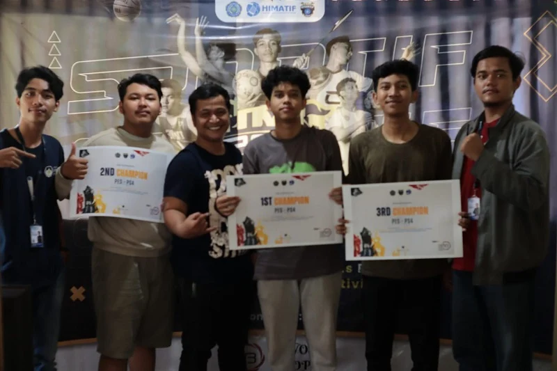 Himatif UMG Menggelar Turnamen Sport Informatika, Ini Juaranya