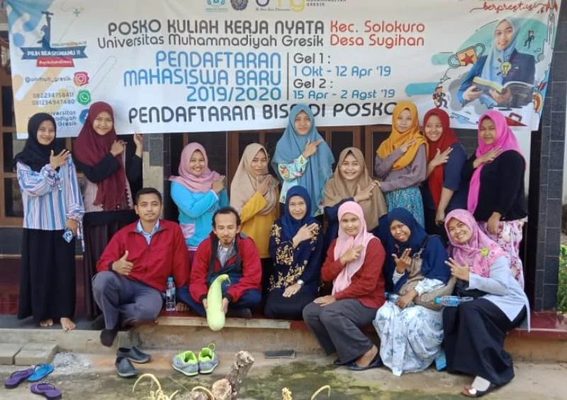 Cek Kerja Mahasiswa KKN, Ketua Panitia Blusukan ke Lima Desa