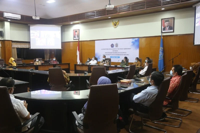 UMM dan UNAL Kerja Sama Internasional