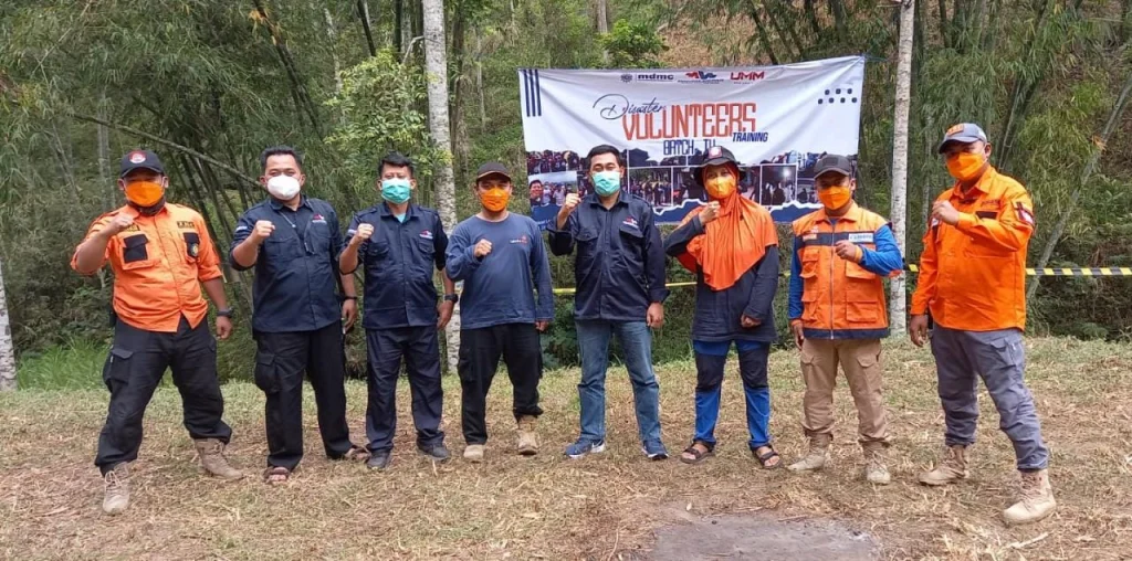 Pelatihan DVT Digelar Maharesigana UMM di Hutan Pinus