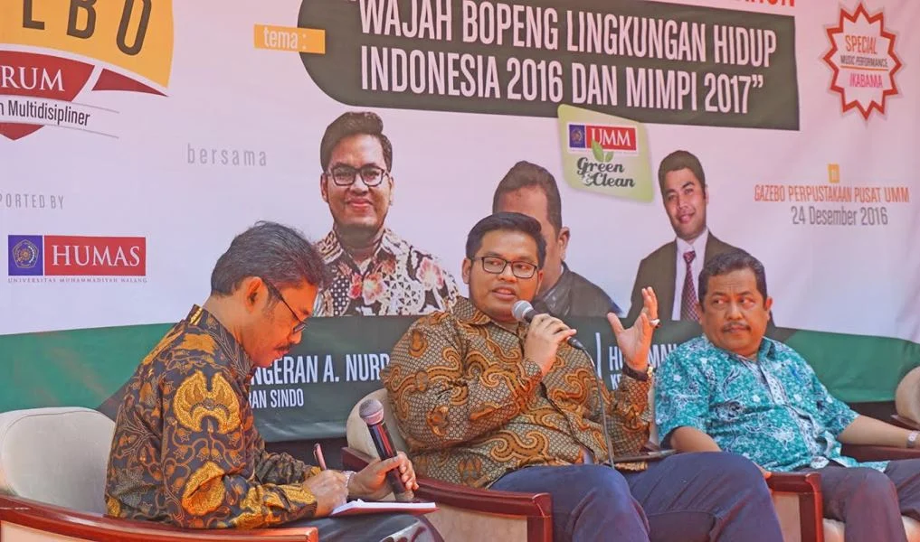 UMM Refleksikan Wajah Lingkungan yang Kian Bopeng