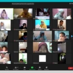 Siswa SD Mumtaz Ikuti Ujian Sekolah Model Hybrid