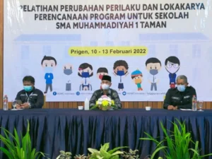 Pelatihan Program Ubah di Smamita Jadi Pelopor Hadapi Covid