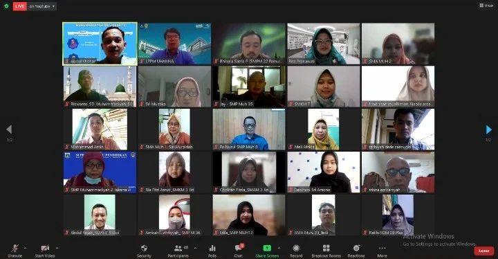 Uhamka Gelar Pelatihan Menulis Berita Penguatan Branding Sekolah