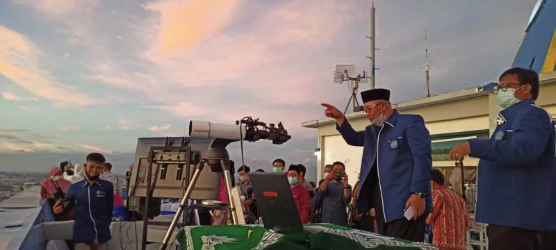 Puncak Menara Unismuh Makassar Diubah Jadi Observatorium Ilmu Falak