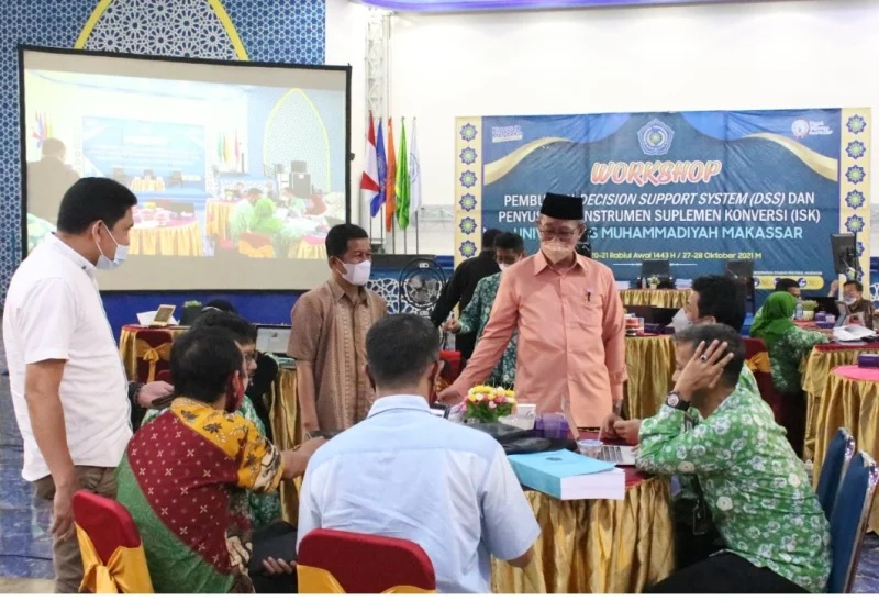 Workshop DSS dan ISK, Unismuh Target Akreditasi Unggul 2023
