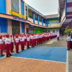 Upacara Pagi di Madrasah, Siswa Kelas 3 Berani Jadi Petugas