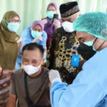 Vaksinasi Dosis 2 di RSA Siti Fatimah tanpa Antre