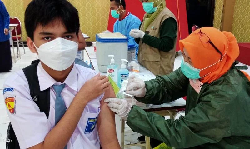 Tuntaskan 100 Persen, Smamda Gelar Vaksinasi Lagi