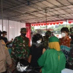 Vaksinasi di UMY Ditinjau Danrem
