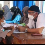 Siswa SMP Muhammadiyah 8 Laren Mengikuti Vaksinasi Covid-19