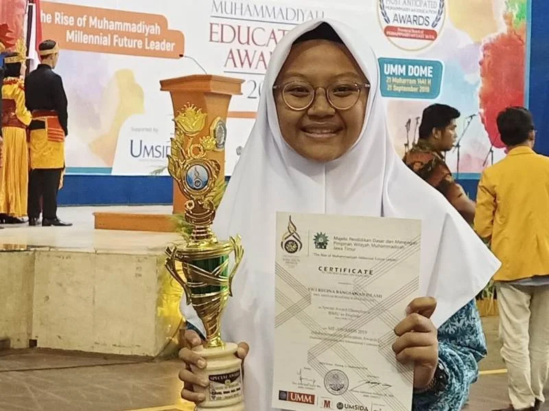 SMA ABSM Bersyukur Tetap Bisa Raih Trofi di Ajang ME Award