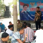 Anggota Komisi IV DPR RI Blusukan Sosialisasi 4 Pilar Kebangsaan di Menganti