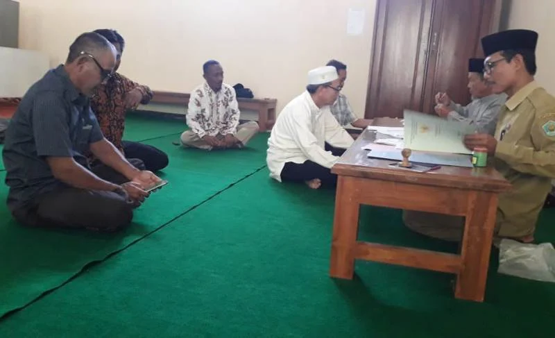 Terima Wakaf Tanah 1.600 M2, PCM Kanor Bangun Masjid, Klinik, dan Pom Bensin