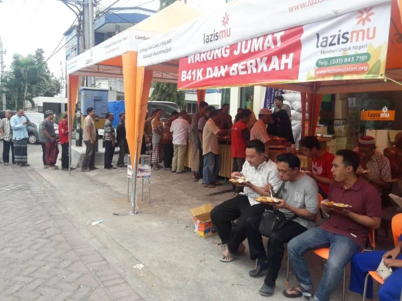 Warung Jumat B41K Jadi Wasilah Silaturahim Umat