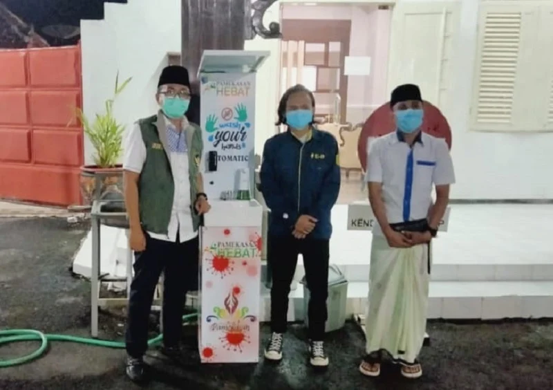 Keren, Wastafel Canggih Bikinan Mahasiswa UMM Kaya Fitur