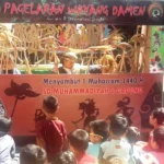 Ada Pertunjukan Wayang Damen ala Sunan Kalijaga di Sekolah Ini