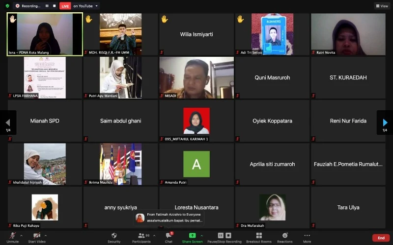 Webinar Kekerasan Seksual Anak, Terungkap Ini Penyebabnya