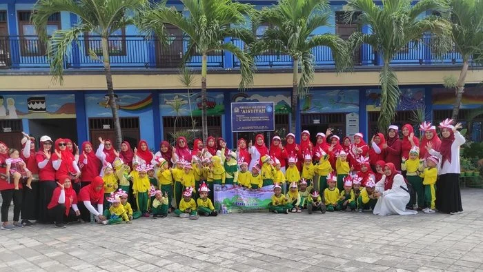 Bantuan Sembako Puncak HUT Ke-79 RI oleh PAUD ABA Surabayan