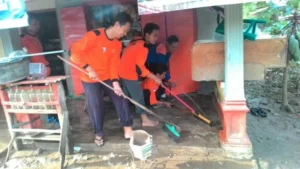 KOKAM Sigap Bantu Korban Banjir Ngawi