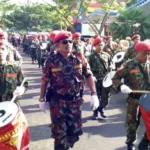 Gagal Tampil di Milad, Drum Band KOKAM Tetap Semangat Hibur Puluhan Ribu Peserta di Luar Stadion