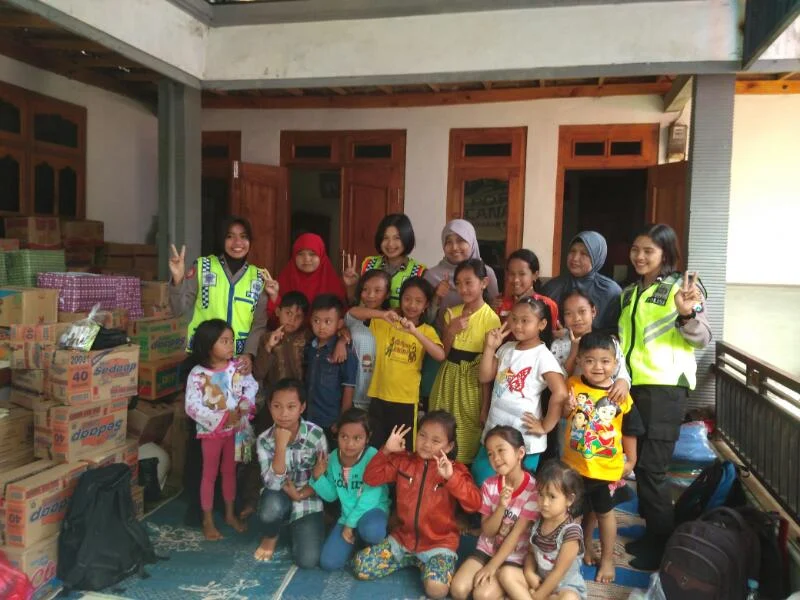Begini Cara NA Kembalikan Senyum Anak-Anak Korban Longsor Ponorogo