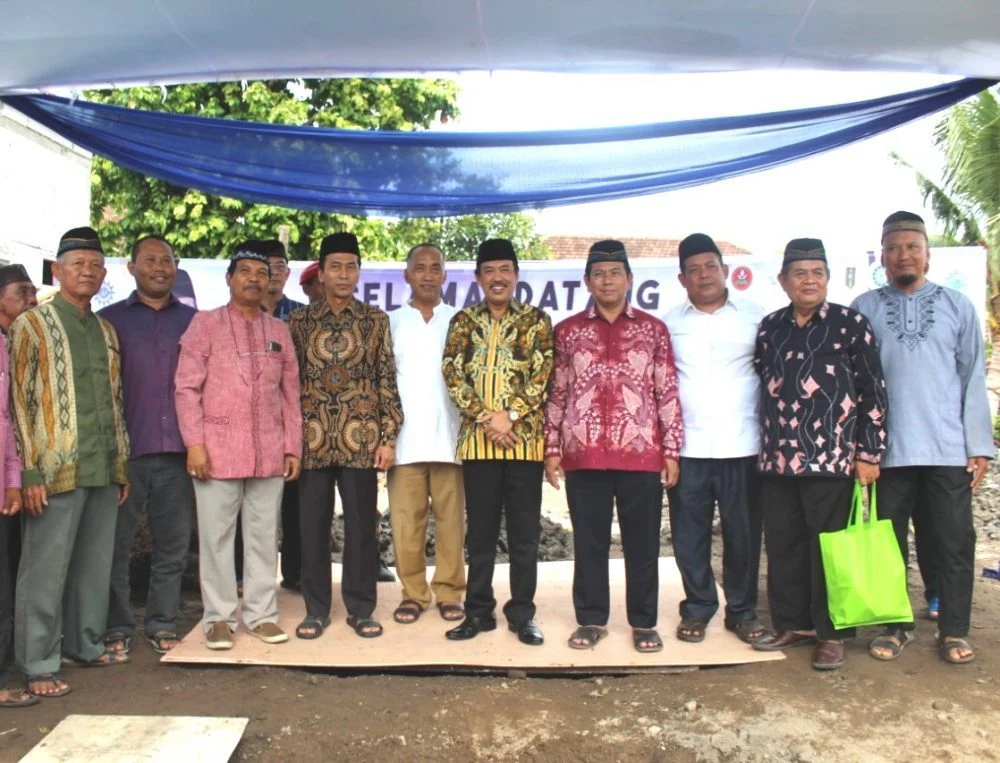 Plt Bupati Sidoarjo Groundbreaking Gedung Ponpes An-Nur