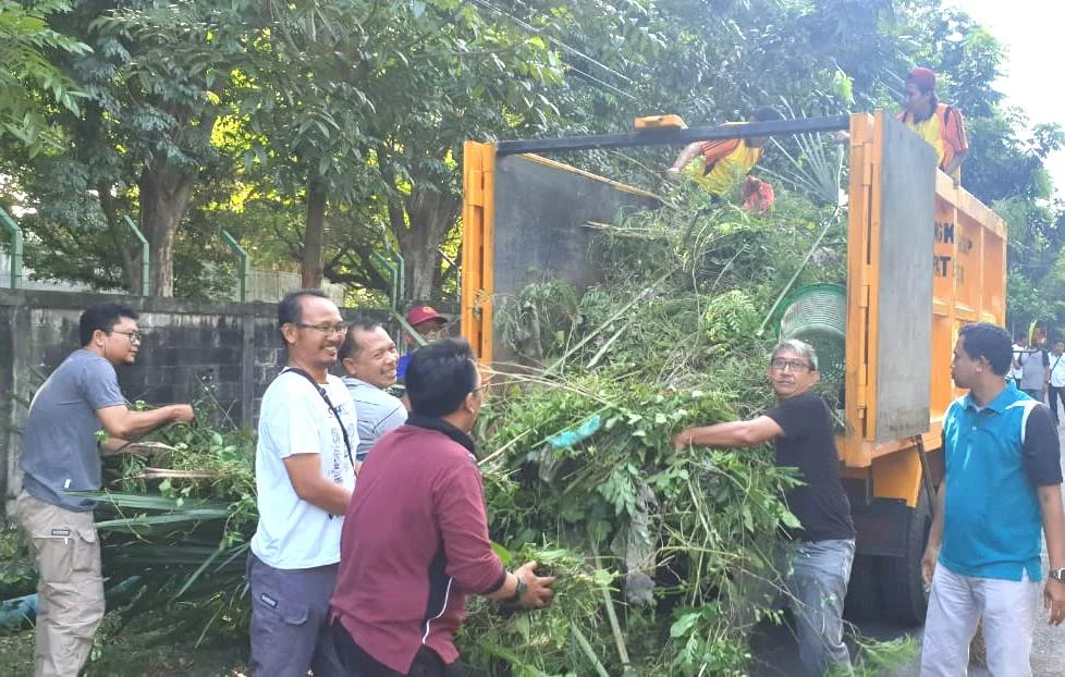 Peringati HPSN 2020, DLH Gresik Gelar Kerja Bakti