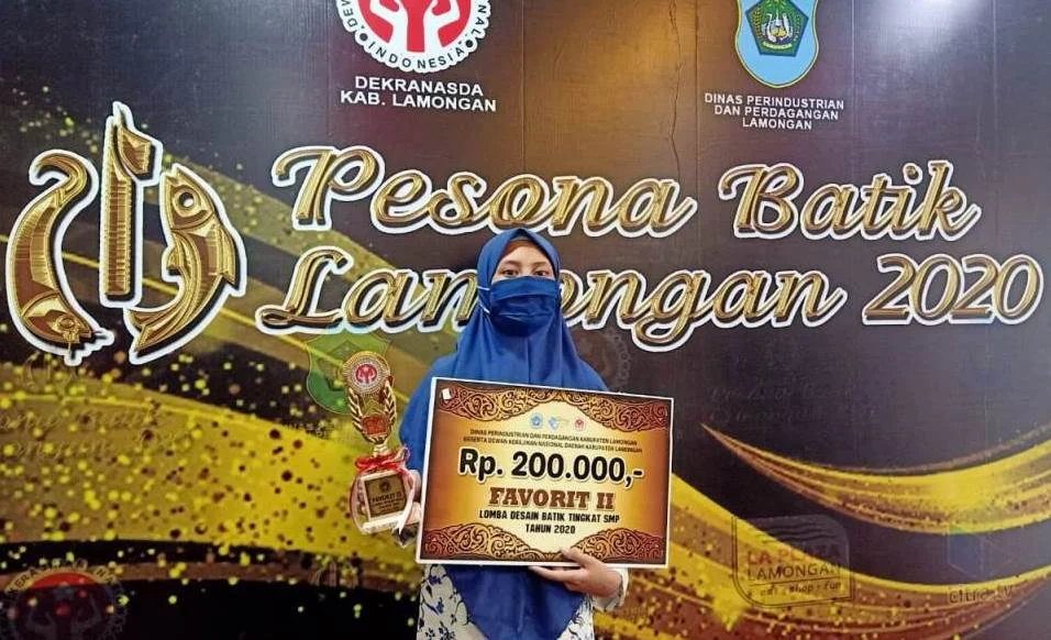SMPM Jipat Juara Favorit Lomba Batik