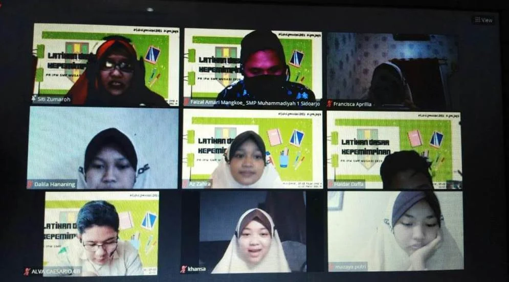 SMP Musasi Gelar LDKS Virtual